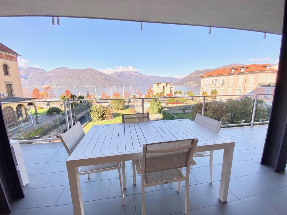 Appartamento Palazzo Di Vetro Luino Kültér fotó